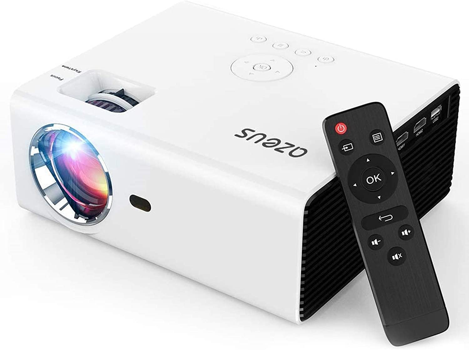 AZEUS Projector Review, Pros & Cons