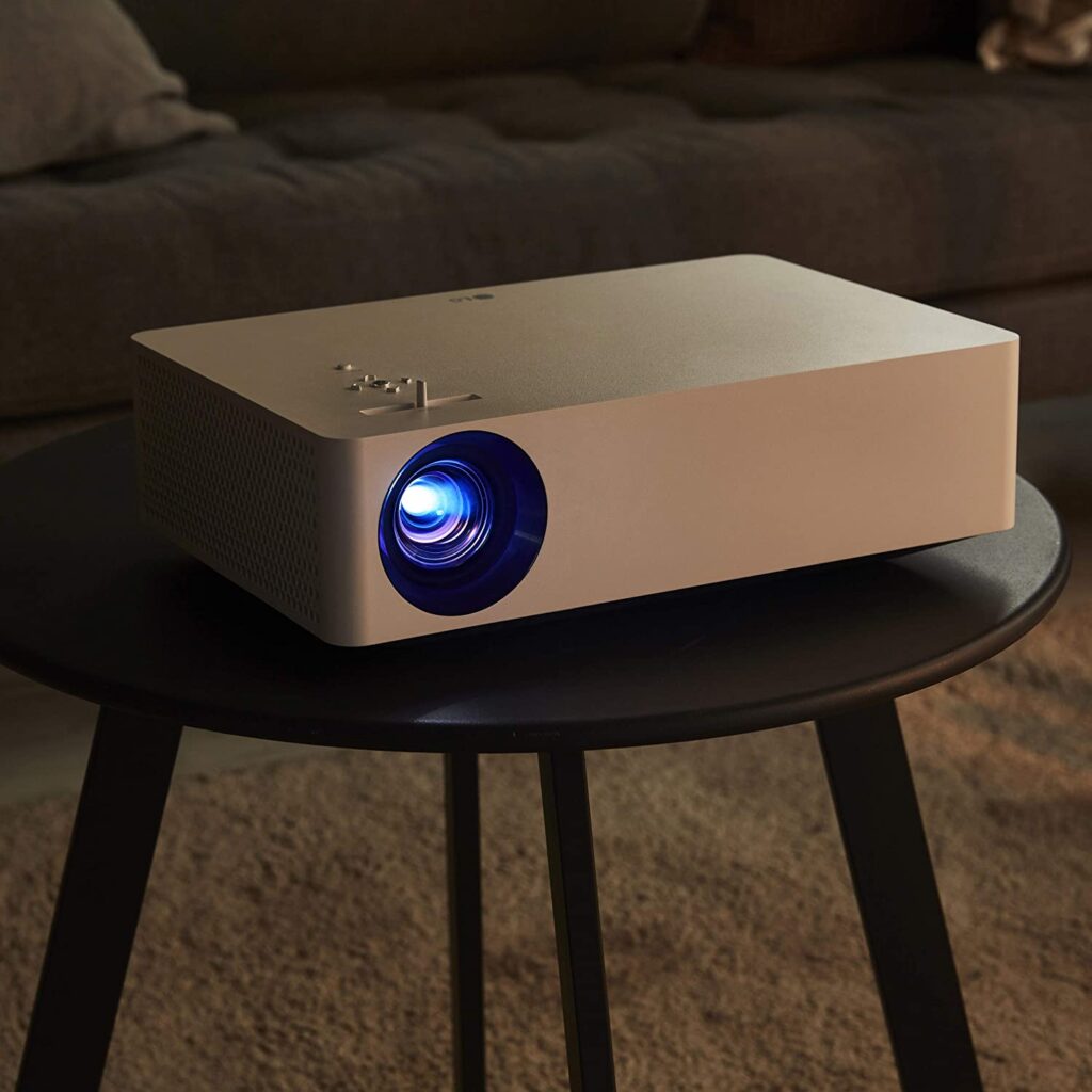 LG CineBeam home theater projector review pros cons