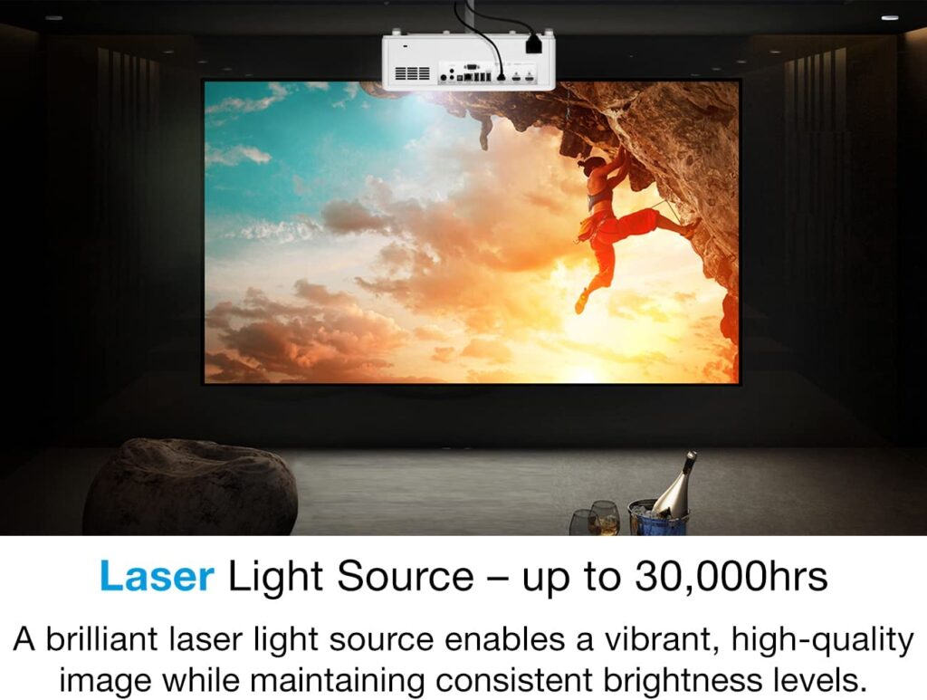 laser light source up to 30000 hours
