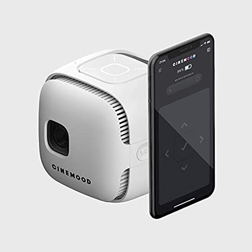 Cinemood TV - First LTE Portable Projector with Sim Card Slot for Indoor and Outdoor Movies