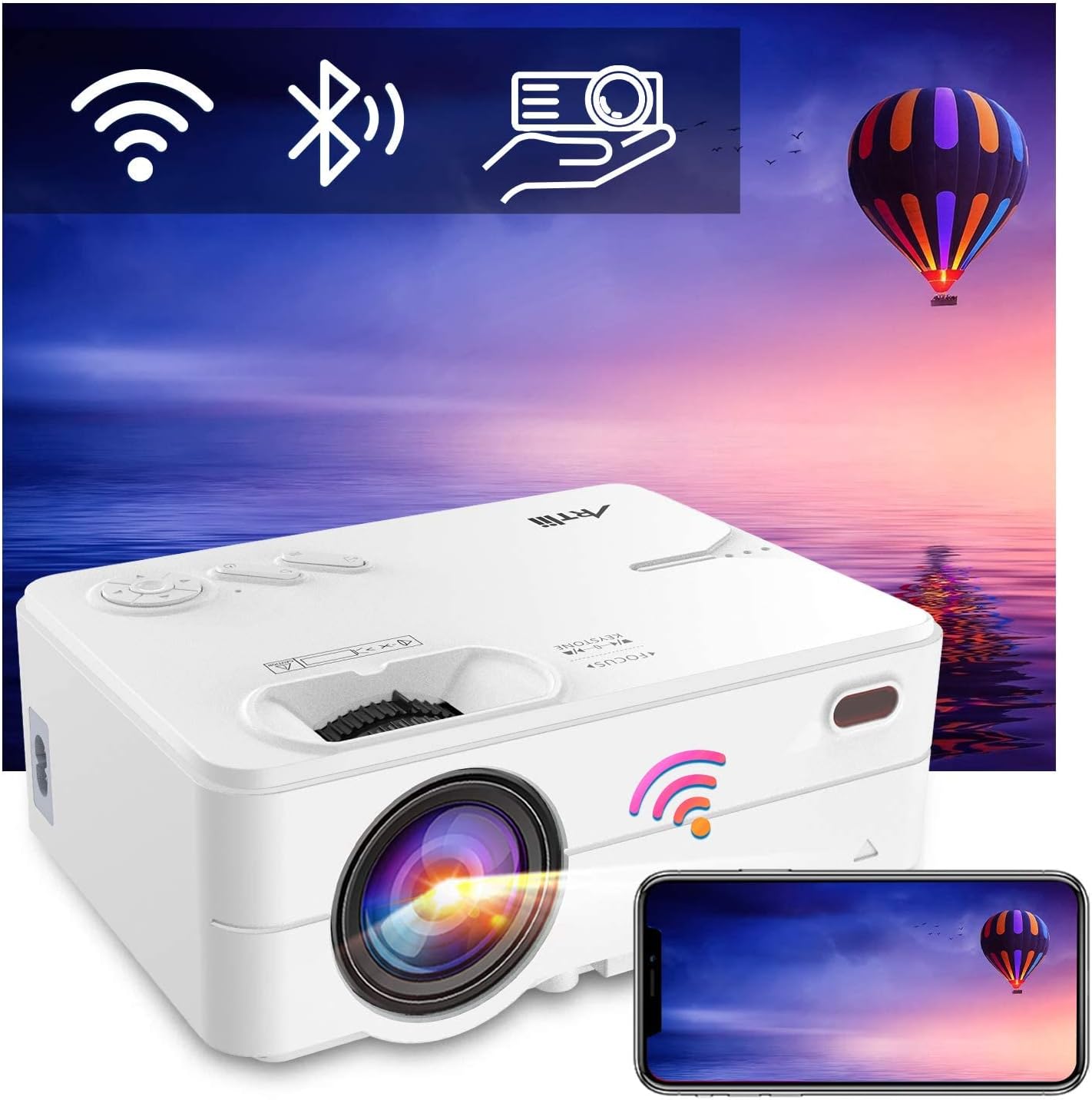 Artlii Enjoy2 WiFi Bluetooth Projector