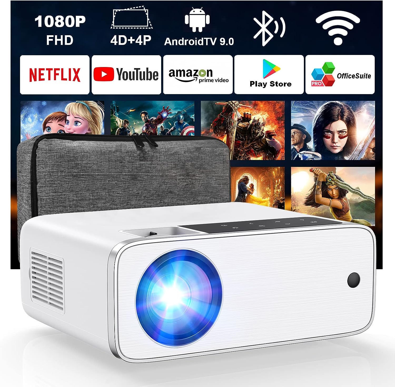 Groview Outdoor Movie Projector