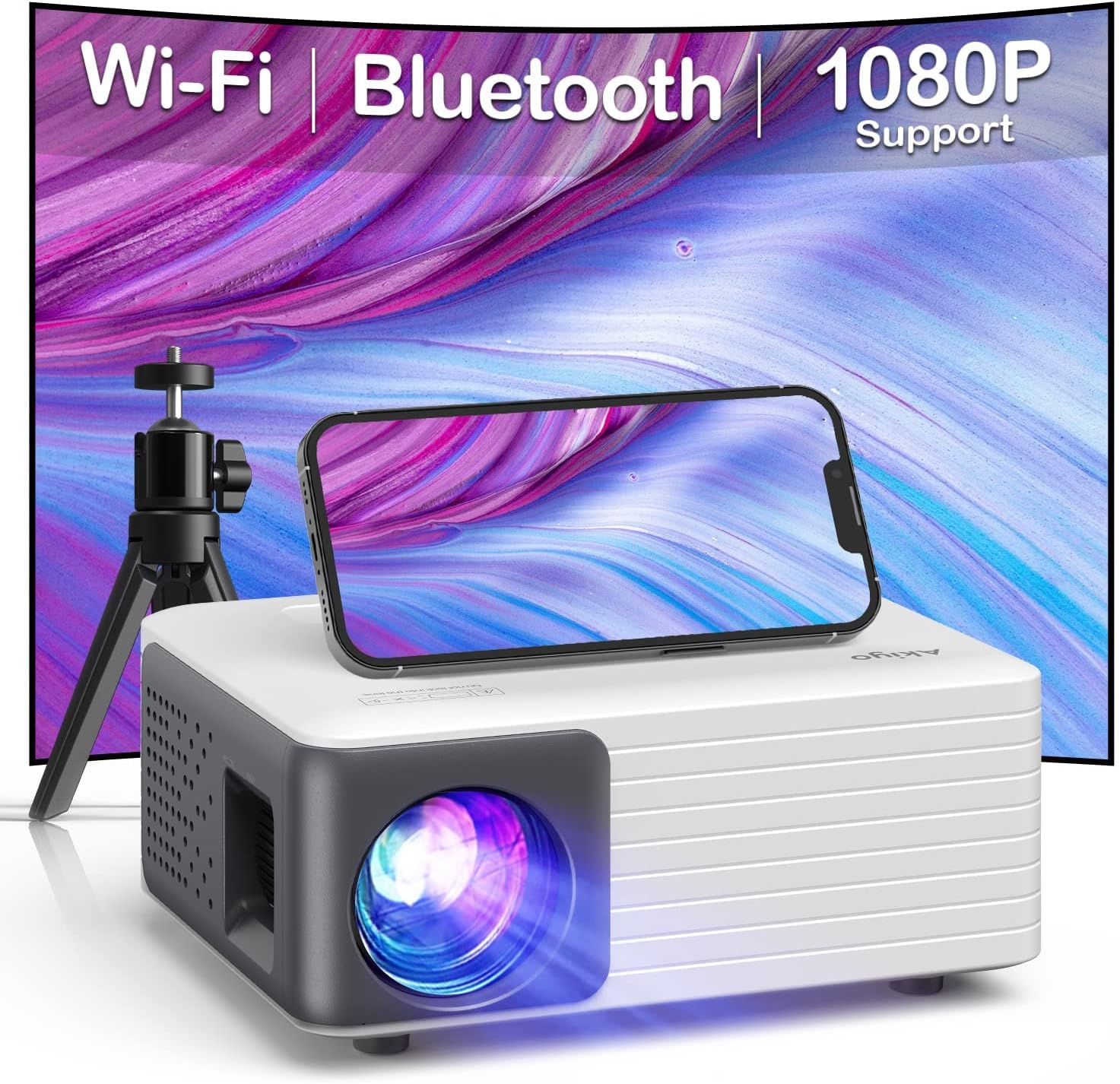 AKIYO O7 300 Inches Phone Projector Review