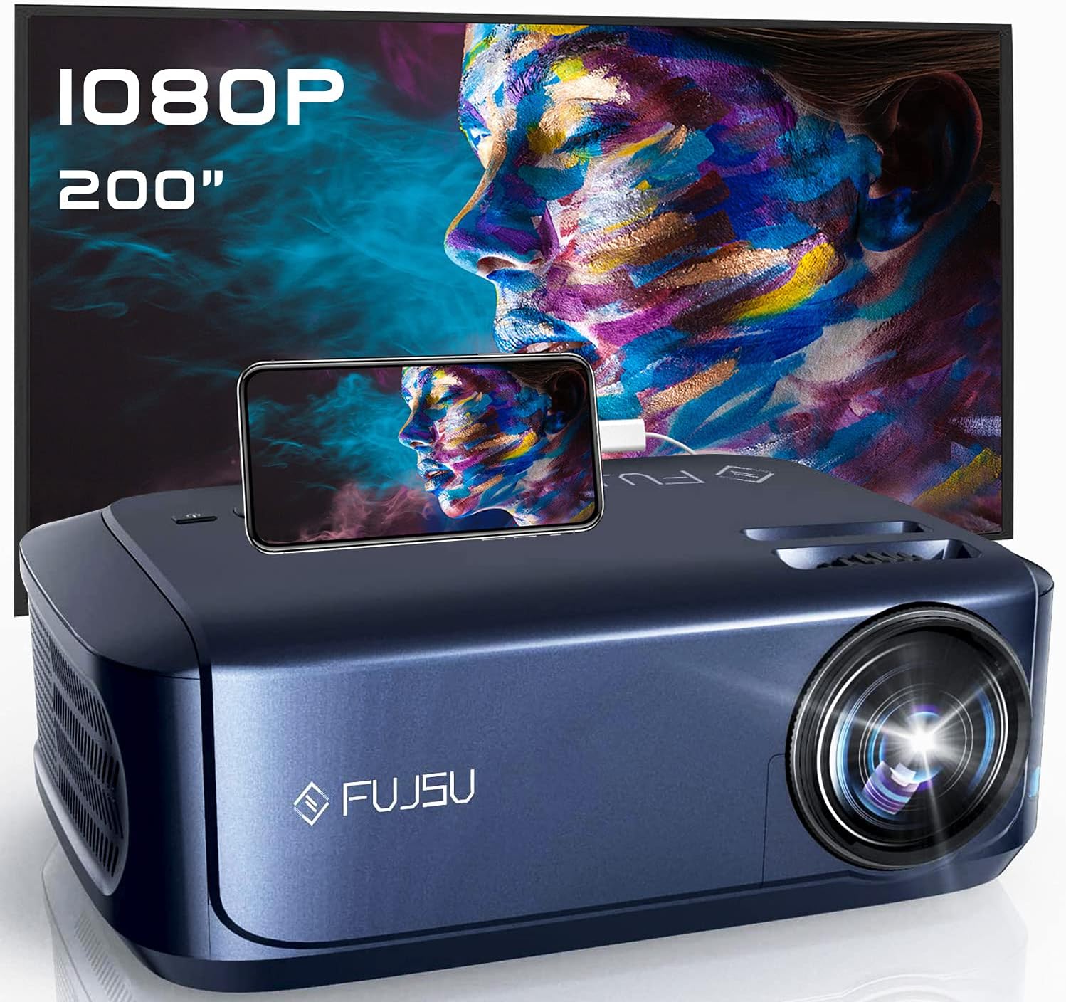 FUJSU 1080P Video Projector