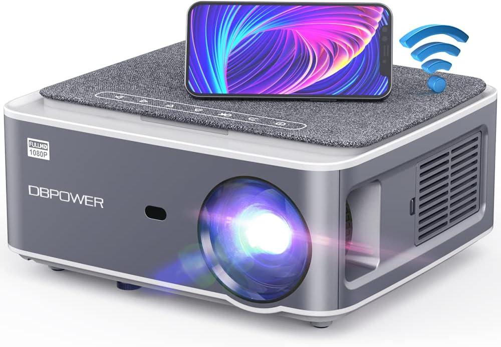 DBPOWER Native 1080P WiFi Projector