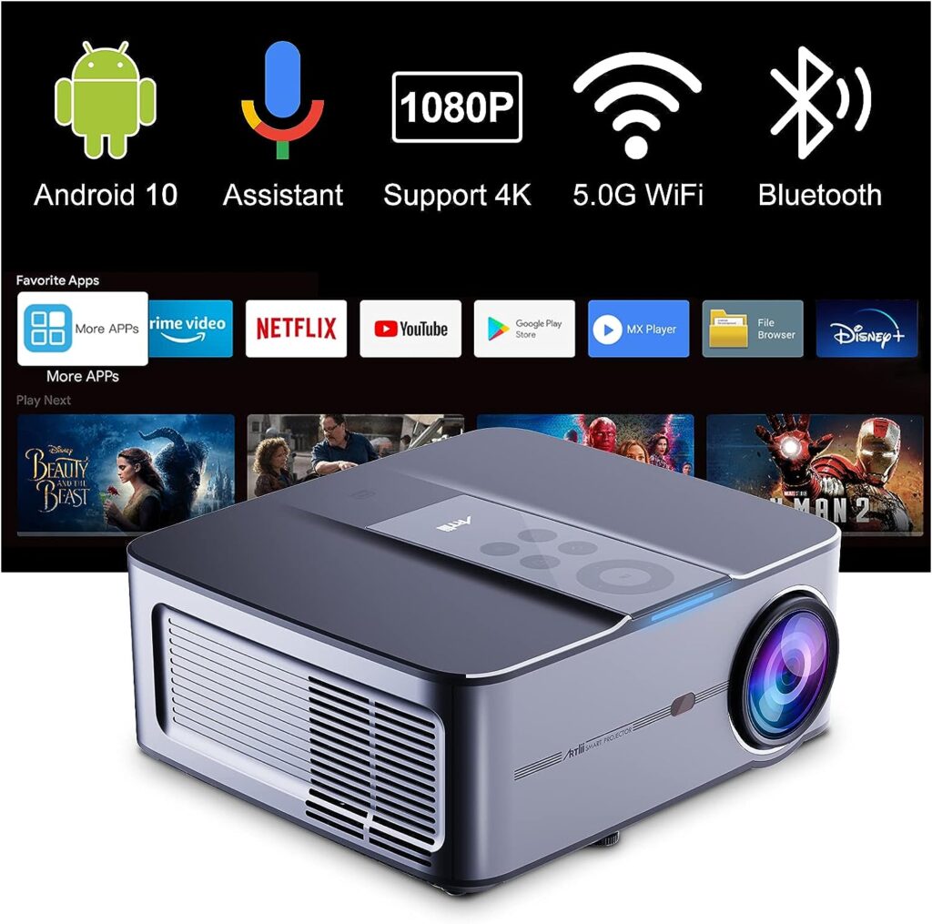 Artlii Play3 Outdoor Movie Projector 4K Supported