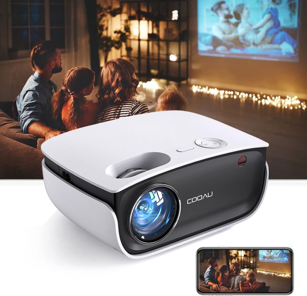COOAU WiFi Bluetooth Projector Review