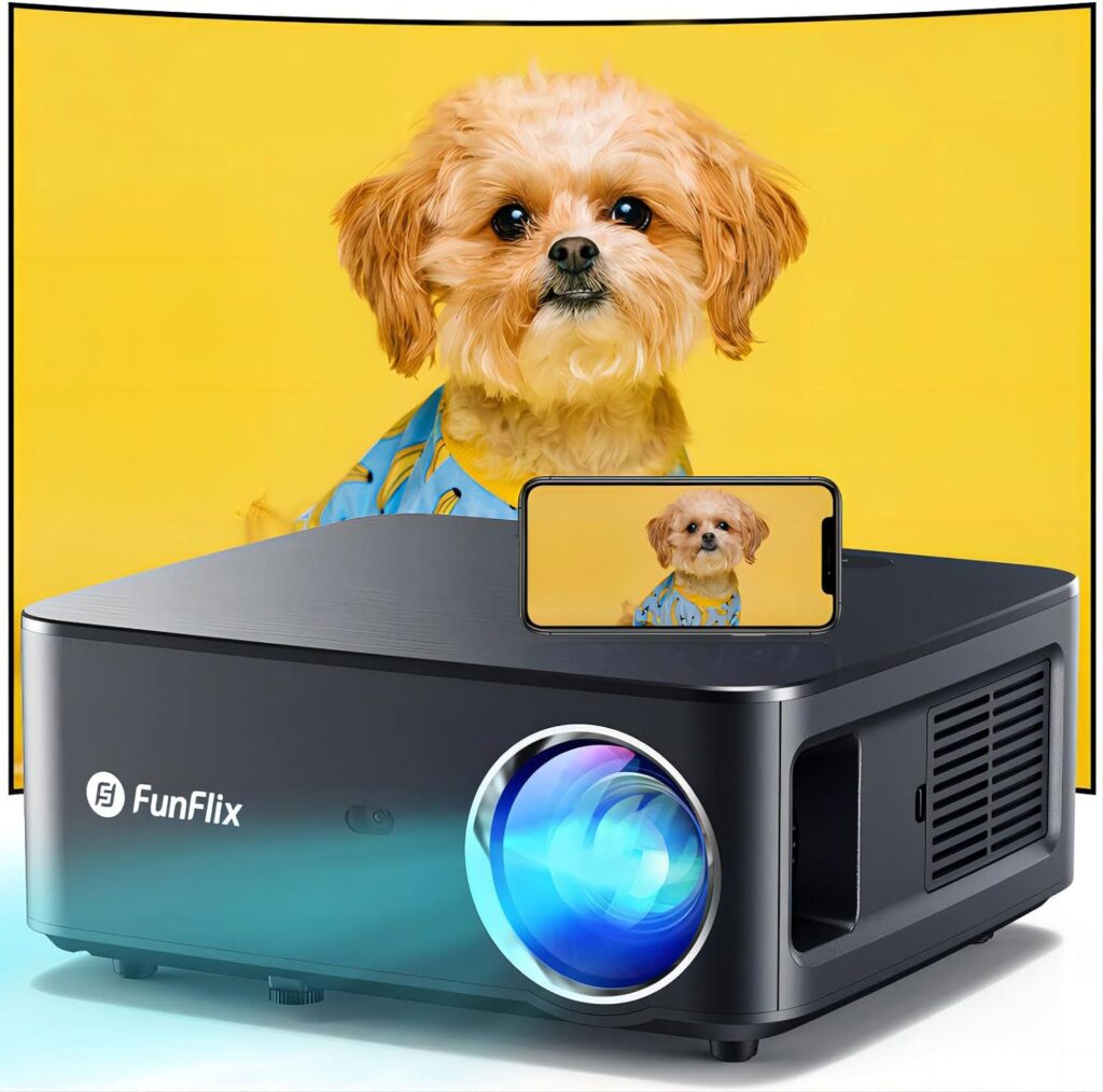 FunFlix 828E 600 ANSI Movie Projector Review