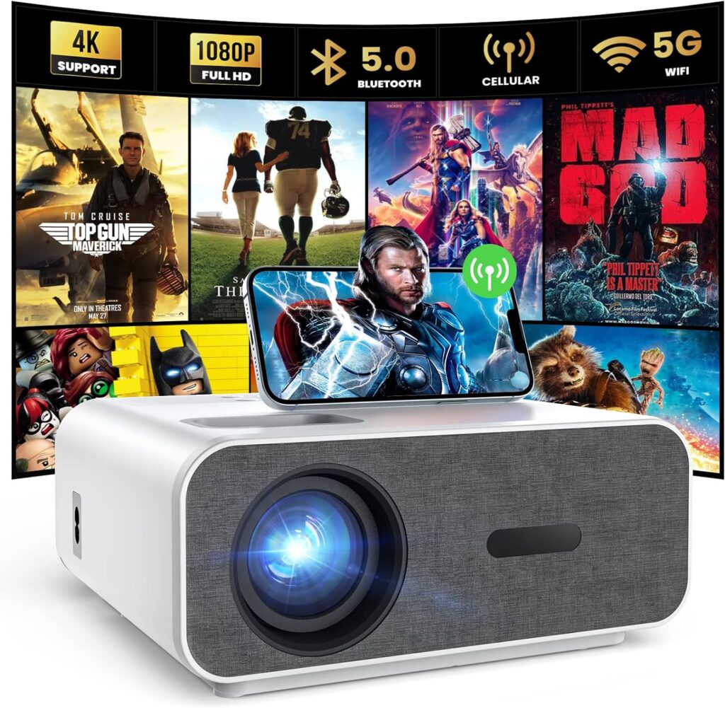 HOMPOW 11000 Lumens Mini Projector Review