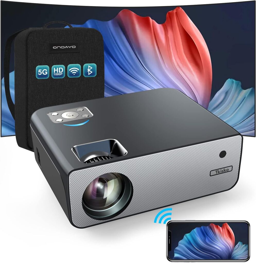 Home and Outdoor Video Projector, Full HD Movie Projector