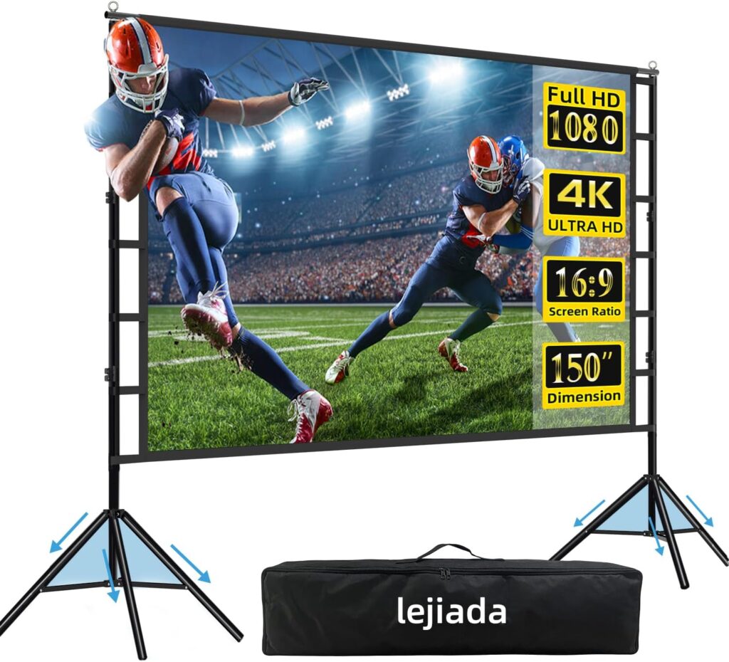 Lejiada 150 Inch Projector Screen Review