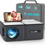 MaxAngel Portable Home Theater Video Projector for Phone,TV Stick, PS5, Laptop