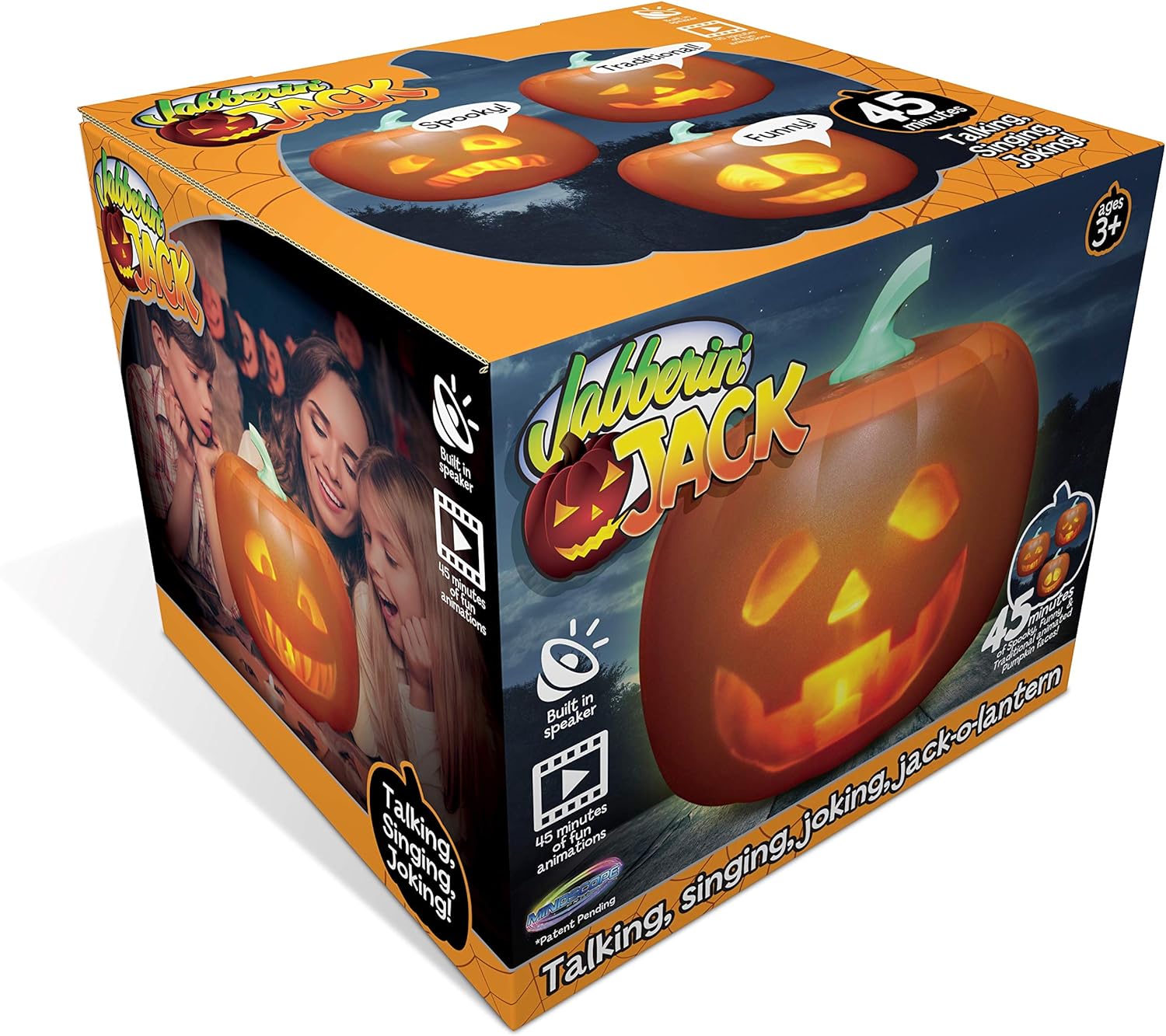 Mindscope Jabberin Jack Talking Animated Pumpkin Review