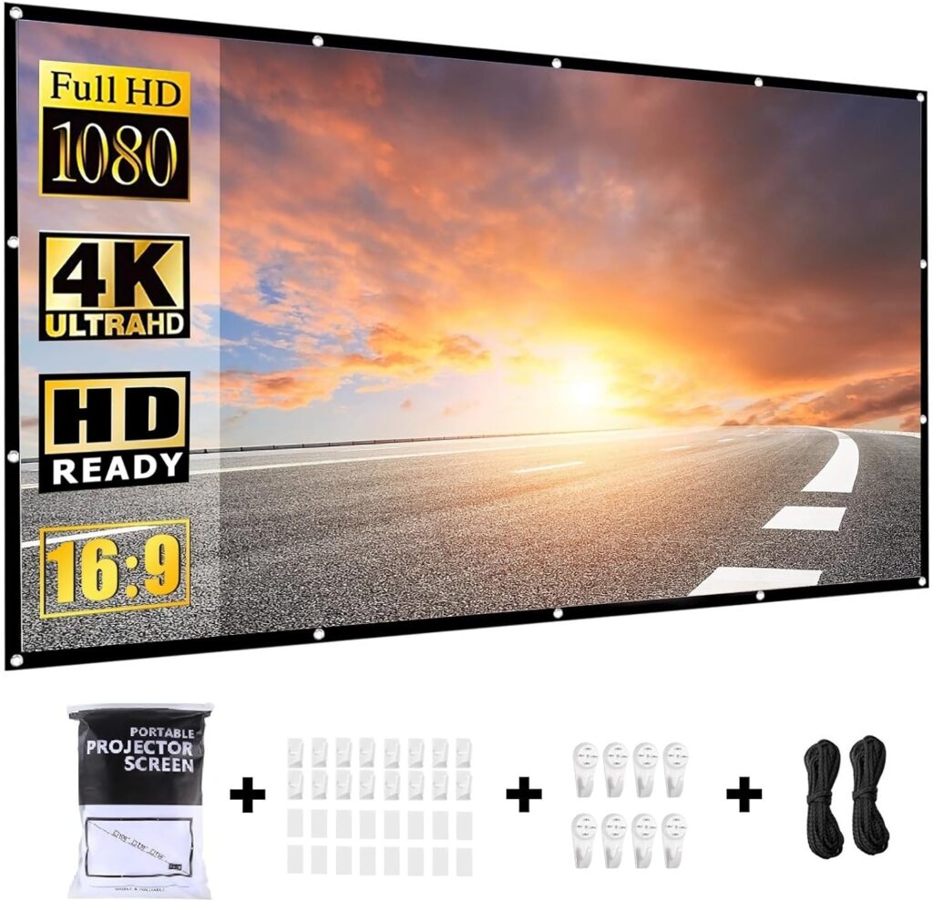 NMEPLAD Projector Screen 84INCH Review