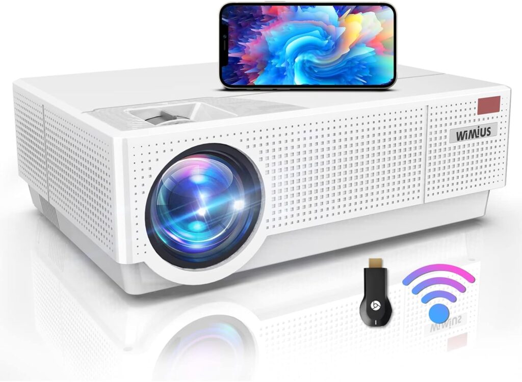 Native 4K WiFi Bluetooth 5.2 Supported Projector, WiMiUS 2023
