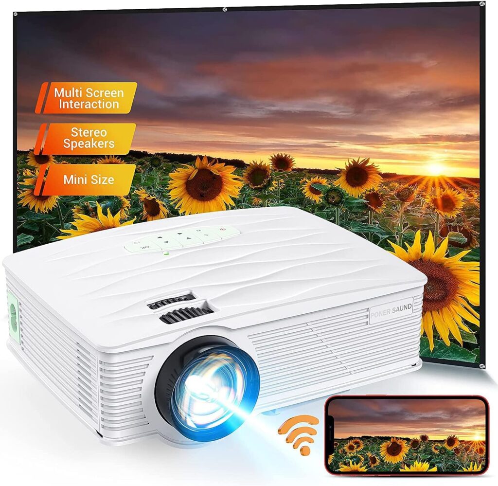 Poner Saund 5500 Lux Projector 1080P Review