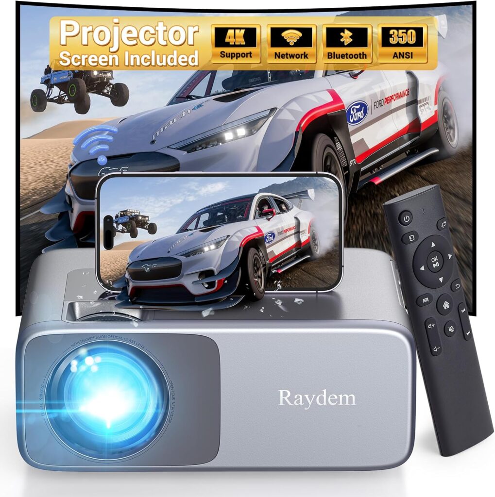 Raydem Native 1080P 5G Projector Review