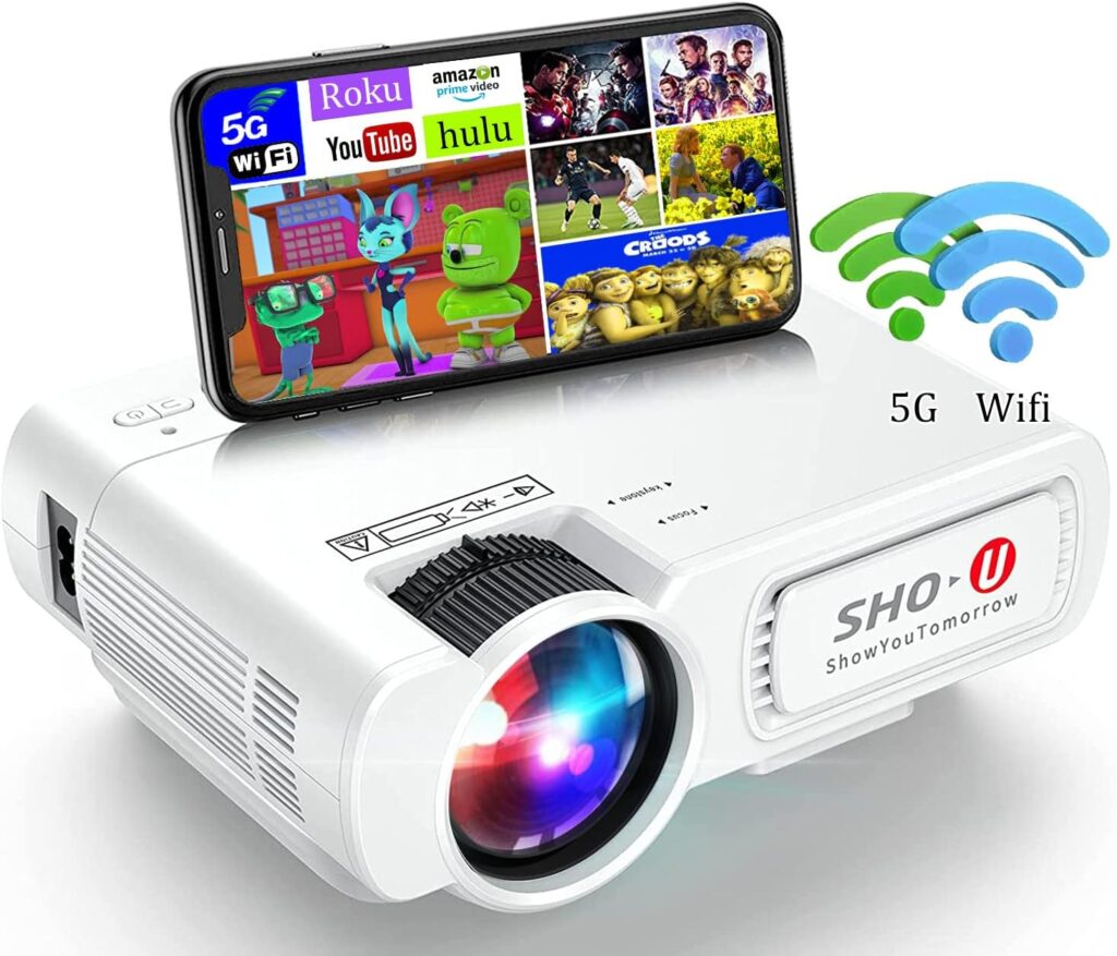 SHOU Portable 5G WiFi Projector Review