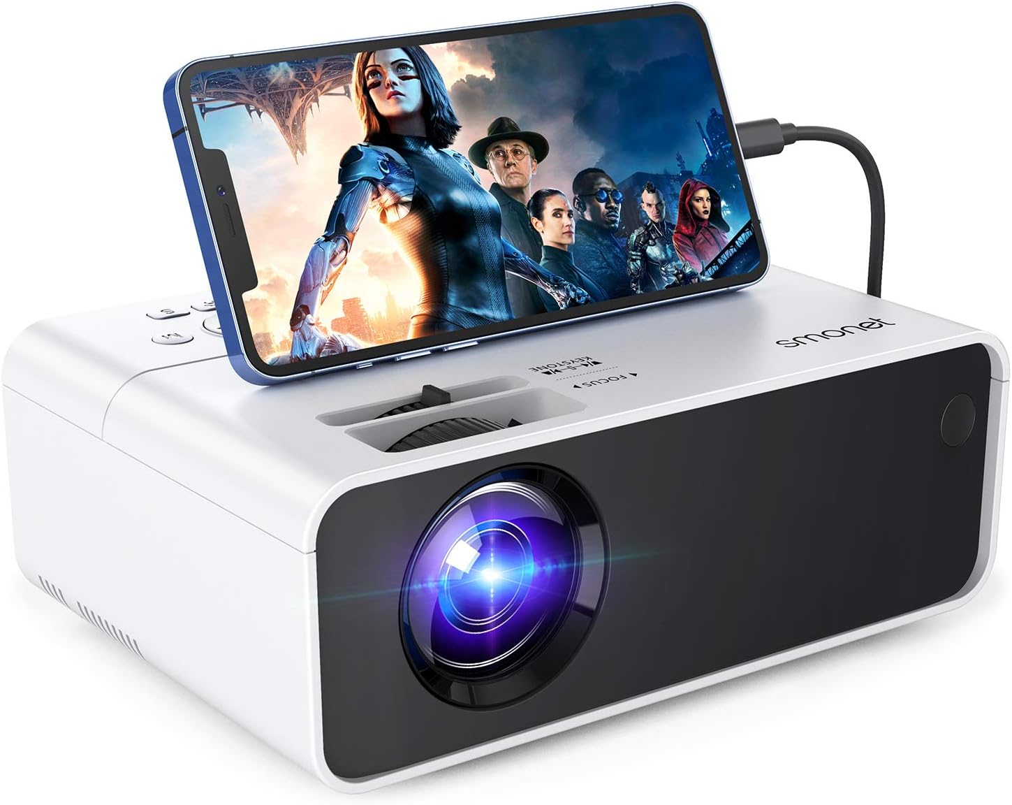 SMONET 1080P HD Projector 7500L Review