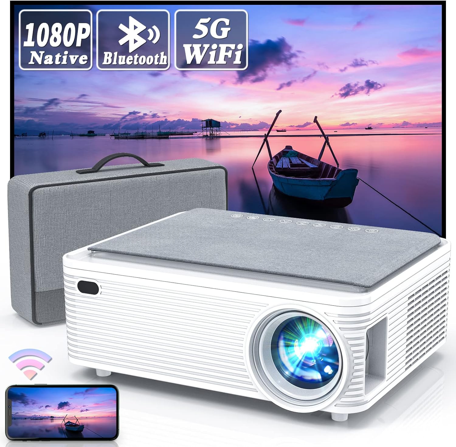 WISELAZER 4K Outdoor Projector