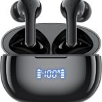AMINY U-pro Wireless Headphones Bluetooth Earbuds 25 Hrs Playtime with Charging Case Stereo Bluetooth Earphones
