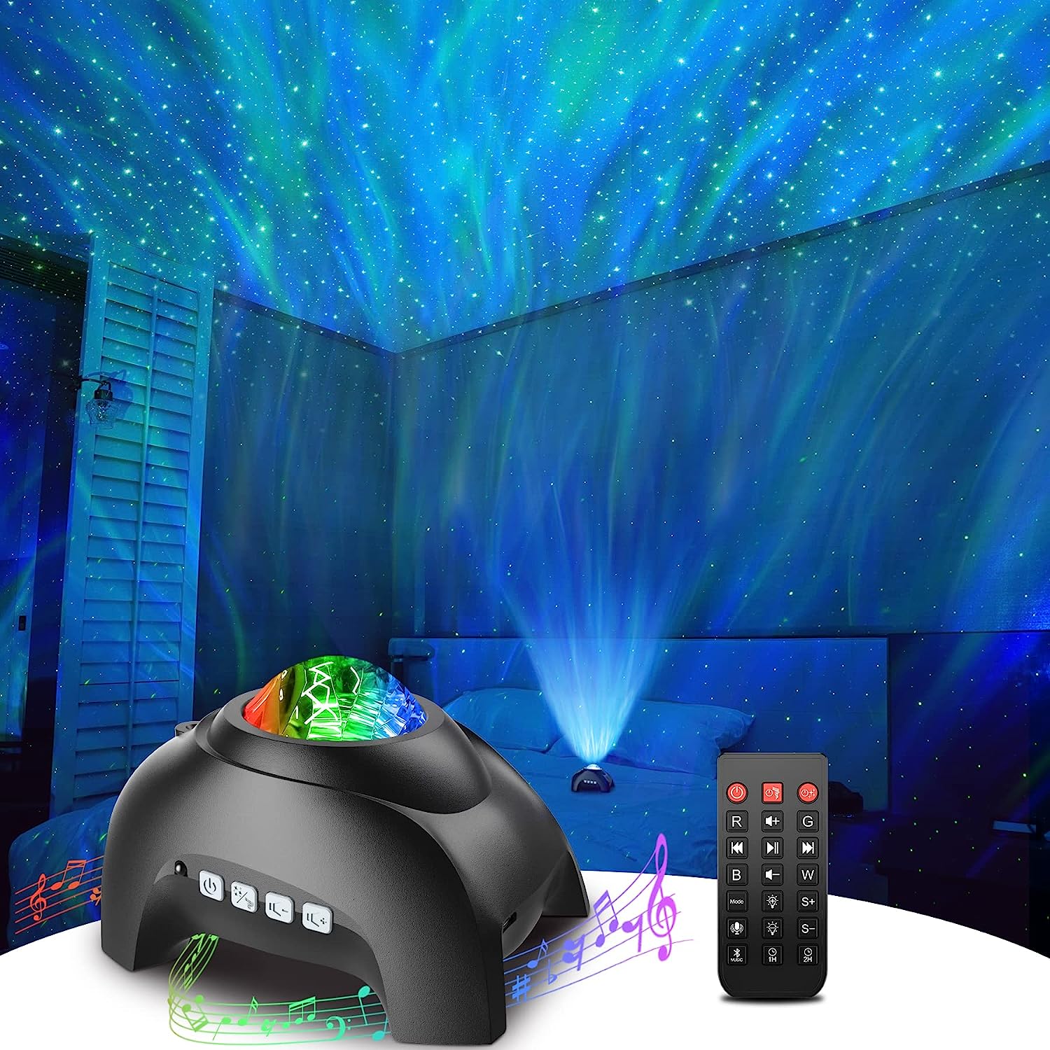 Rossetta Star Projector, Galaxy Projector for Bedroom