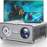 YABER U10 SE Projector with WiFi and Bluetooth, Native 1080P, 4K Supported, Projector