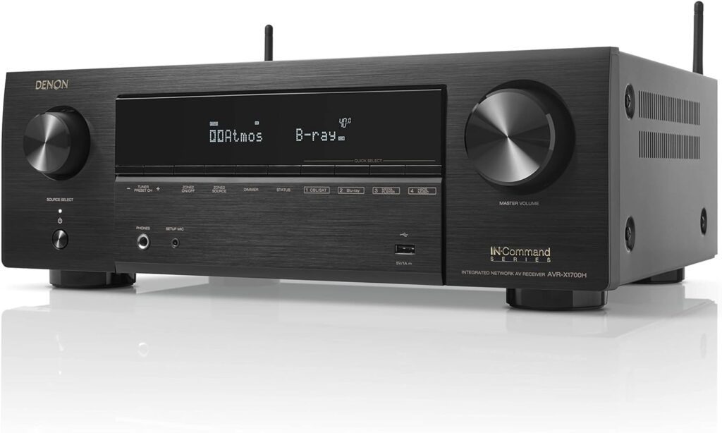 Denon AVR-X1700H 7.2 Channel AV Receiver