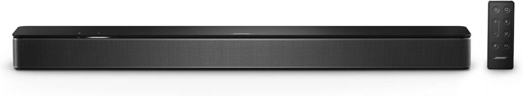 Bose Smart Soundbar 300, Bluetooth Wireless Sound Bar for TV with Built-In Microphone and Alexa Voice Control