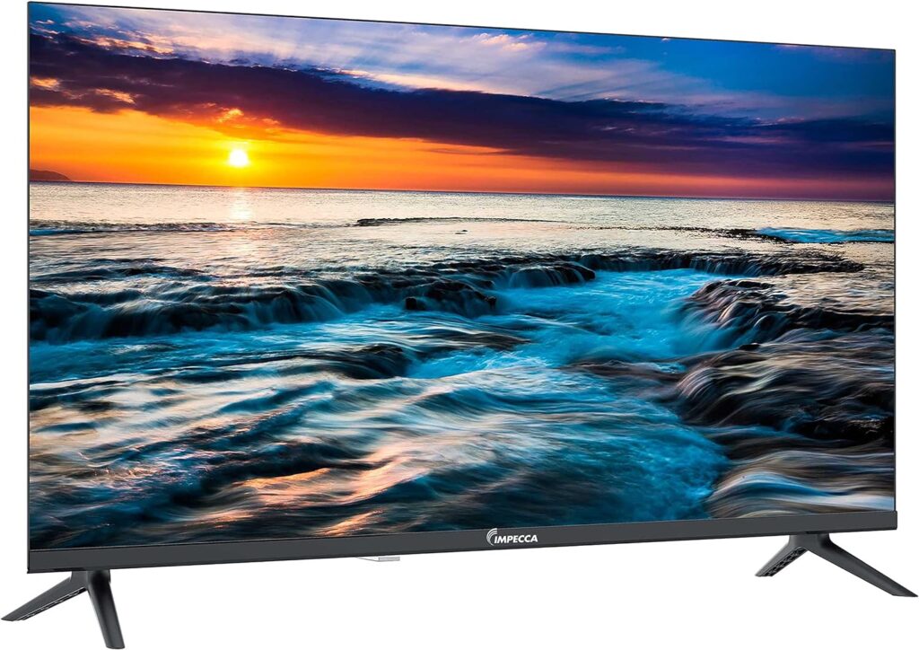 Impecca 32inch Frameless TV HD Ready 720p Picture Quality Built-in Stereo Speakers 2X HDMI, 2X USB Ports