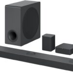 LG S80QR 5.1.3ch Sound bar with 4ch Rear Speakers, Center Up-Firing, Dolby Atmos