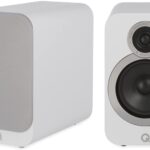 Q Acoustics 3020i Bookshelf Speakers Pair Arctic White - 2-Way Reflex Enclosure Type, 5 Bass Driver, 0.9 Tweeter - Stereo Speakers