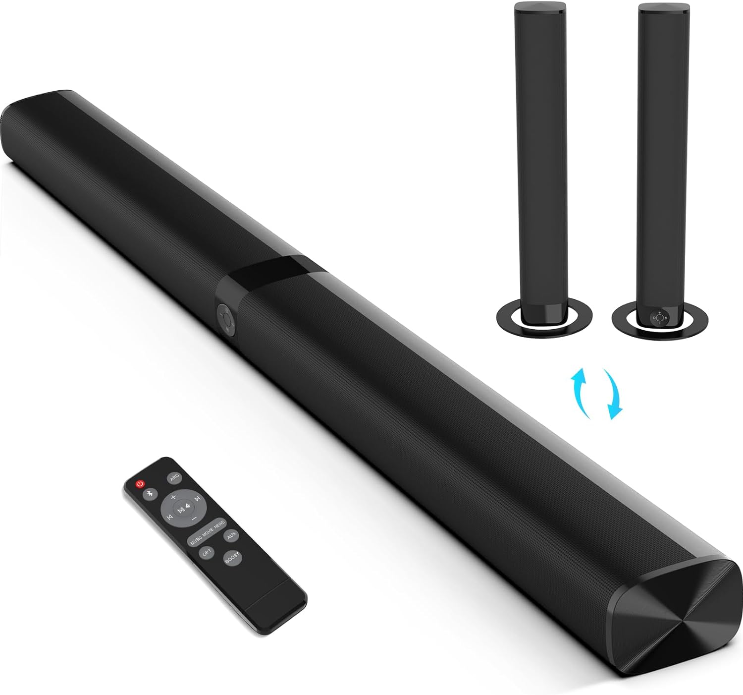 Assistrust Sound Bar, 50W Sound Bars for TV