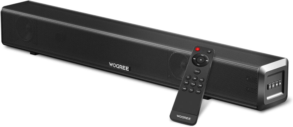 wogree Mini Soundbar 16-Inch 50W with Bluetooth