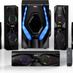 Bobtot Surround Sound Speakers 1200W Peak Power Home Theater System