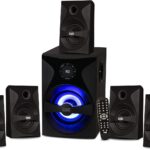 Goldwood Bluetooth 5.1 Surround Sound Home Theater Speaker System with LED Display