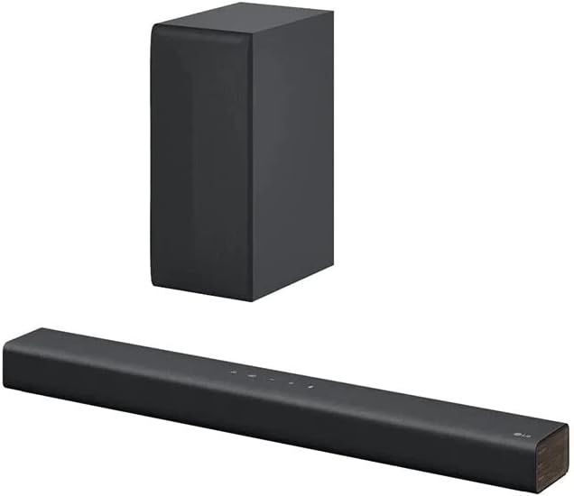 LG Sound Bar and Wireless Subwoofer S40Q - 2.1 Channel, 300 Watts Output