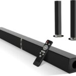 MZEIBO Sound Bars for TV, Bluetooth Soundbar for TV