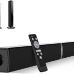 MZEIBO TV Sound Bar, Sound Bars for TV Bluetooth 5.0 Soundbar