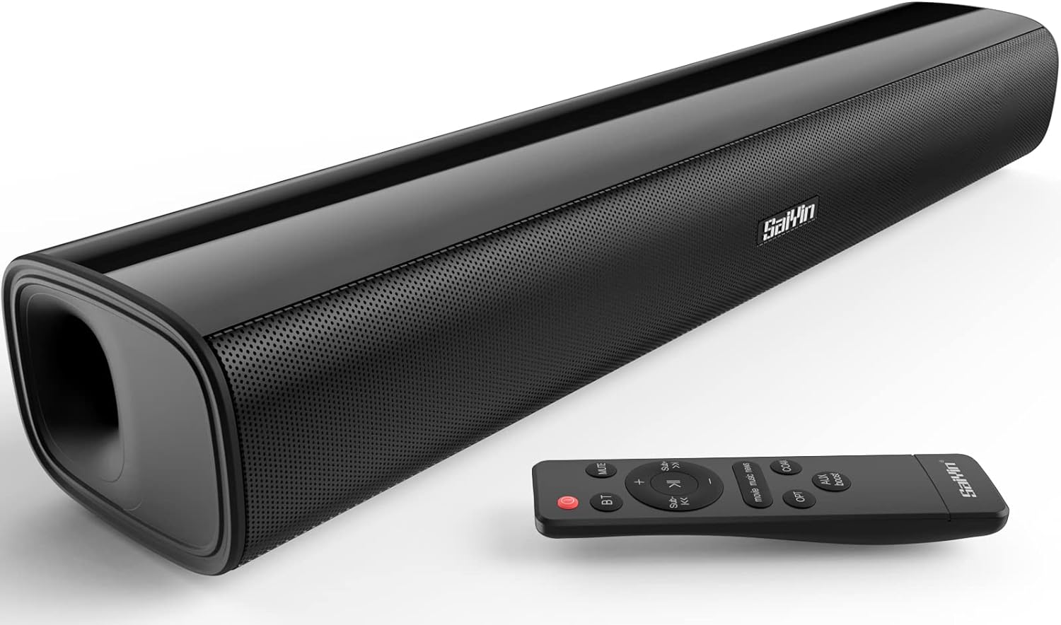 Saiyin Sound Bars for TV, 40 Watts Small Soundbar for TV,Surround Sound System TV Sound Bar