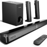 ULTIMEA 4.1ch Sound Bar for Smart TV with Subwoofer, Peak Power 200W