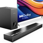 ULTIMEA Dolby Atmos Sound Bars for Smart TV, 190W Peak Power Soundbar for TV with Subwoofer