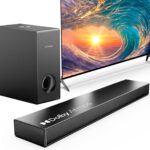 ULTIMEA Sound Bars for Smart TV with Dolby Atmos, 3D Surround Sound System for TV Speakers, 2.1 Soundbar