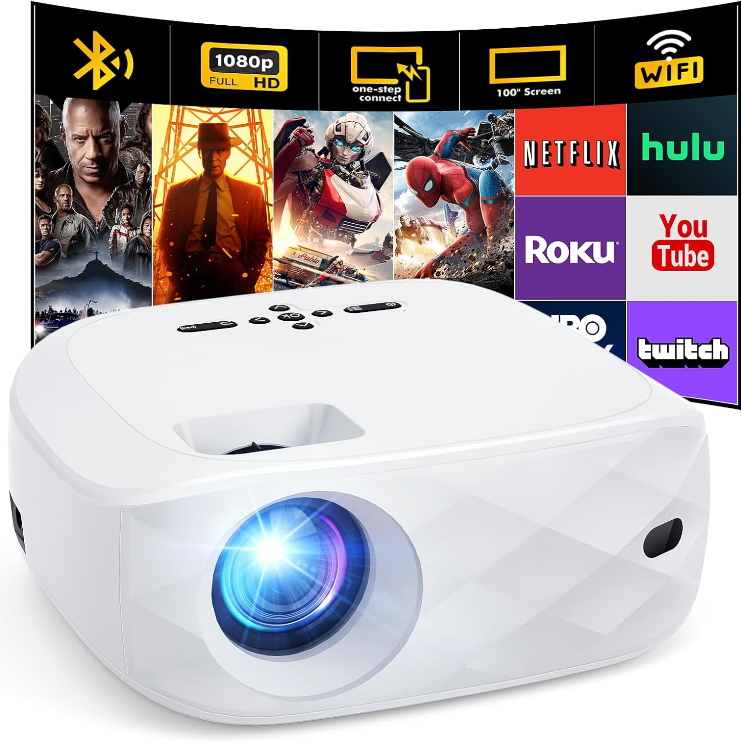 HOWWOO 4K Projector