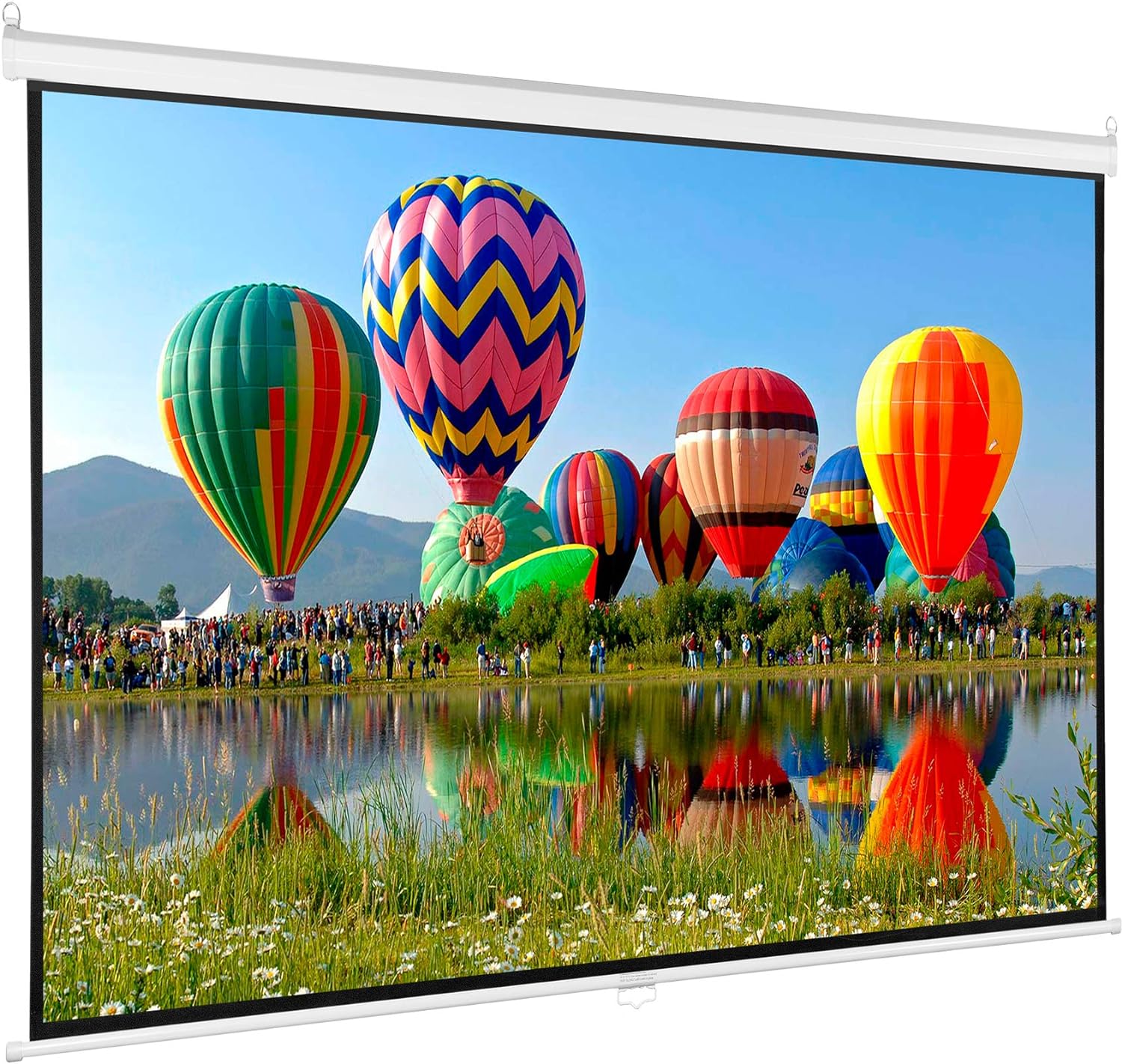 VIVO 100 inch Diagonal Projector Screen