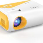 AuKing 2023 Upgraded 1080P Supported Outdoor Projector