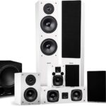 Fluance Elite High Definition Surround Sound Home Theater 7.1 Speaker System Including Floorstanding Towers