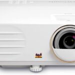 ViewSonic (PX748-4K) 4K UHD Projector with 4000 Lumens 240 Hz 4.2ms HDR Support Auto Keystone Dual HDMI and USB-C for Home Theater