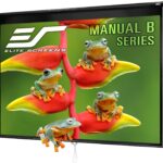 Elite Screens Manual B, 120-INCH 4-3, Manual Pull Down Projector Screen