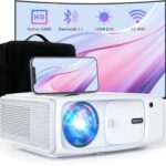 Febfoxs Projector with WiFi and Bluetooth